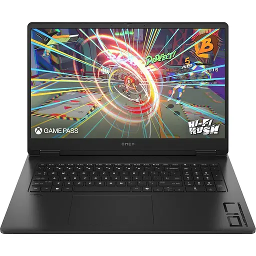 Ноутбук HP 17 OMEN 17-db1001ua 1920x1080 IPS/Ryzen 7 AI 350/32GB/1TB/RTX 5070 8GB/DOS/Black (C3UQ4EA) - фото 1