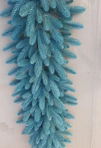 Гирлянда из хвои Премиум 2 м литая (Голубая) - фото 2