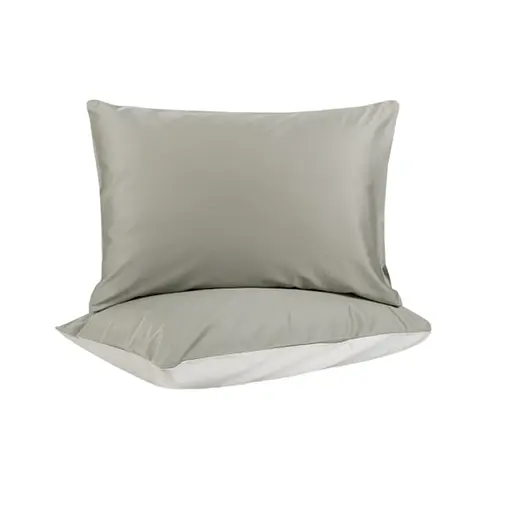 Наволочки сатин 50 х 70 см Lotus Home - Florida оливковий, 2шт. (svt-2000022353038) - фото 1