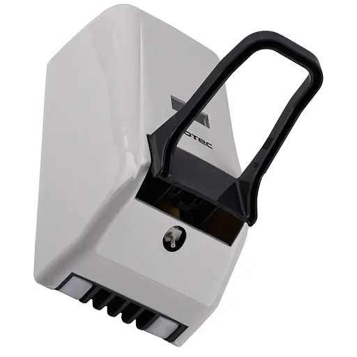 Дозатор жидкого мыла HOTEC 13.205 для санузла настенный локтевой 1000 мл светло-серый пластиковый - фото 6