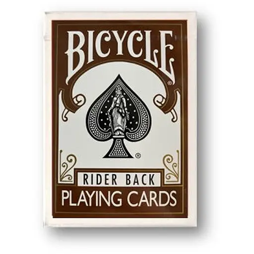 Карты игральные United States Playing Card Company Bicycle Rider Back Brown deck (02309) - фото 1