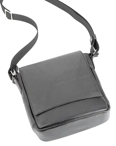 Сумка кожаная мужская SHVIGEL 18х18х6 см sum0012802 - фото 5