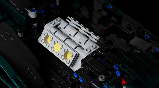 Конструктор Nifeliz Болід F1 Aston Martin (NF10279) - фото 11