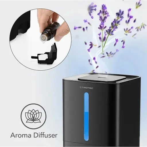 Увлажнитель воздуха ультразвуковой Trotec B 4 E Black (1160000053) - фото 6