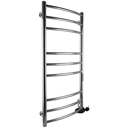 Електрична рушникосушка Unio LDE ЕU 1000-500-9 Драбинка Дуга Еліт, Хром, Праве, Електронний - фото 2