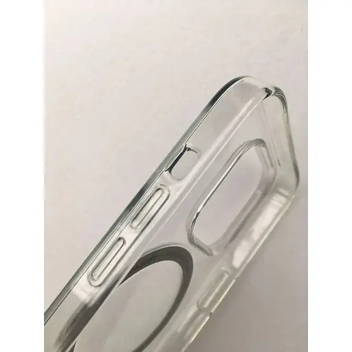 Оригинальный противоударный чехол Apple Clear Case MagSafe для iPhone 14 Plus (6.7") Прозрачный (MPU43ZE/A) - фото 6