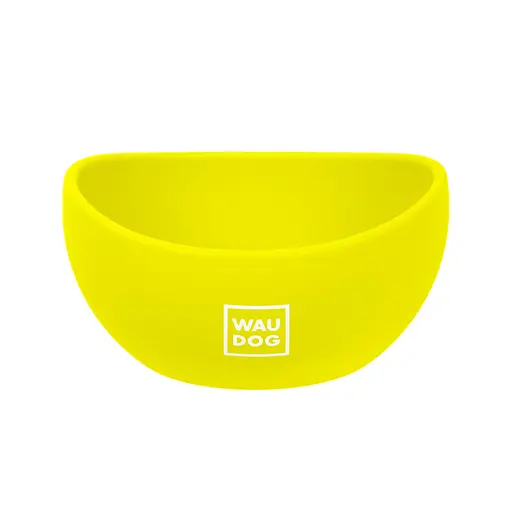 Миска Waudog Silicone 250 мл жовтий - фото 4