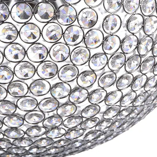 Люстра подвесная Brille хрустальный шар E14 40W CH (BR-01386S/9) - фото 3