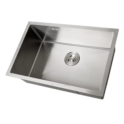 Мийка для кухні з нержавійки під стільницю Nett NS-6845 - фото 1