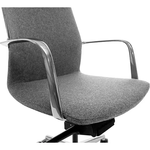 Офисное кресло GT Racer X-004A13 Fabric, серое (X-004A13 FABRIC Gray) - фото 6