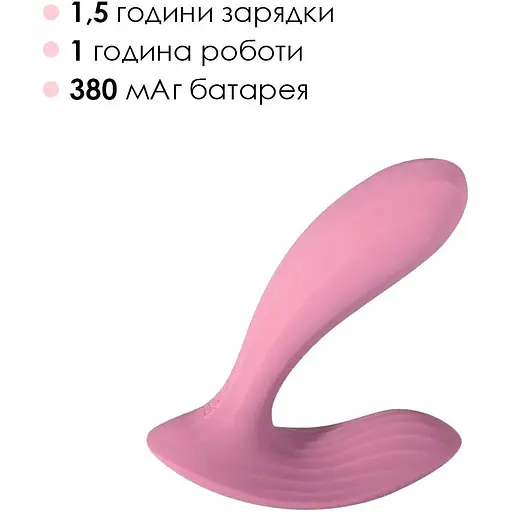 Смарт вібратор в трусики Svakom Erica Romantic Rose - фото 6