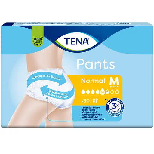 Труси-підгузки для дорослих Tena Pants Normal Medium 30 шт. - фото 2