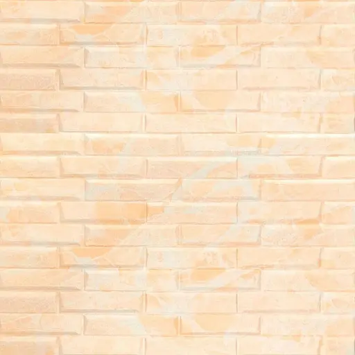 3D панель самоклеящаяся кладка 700х770х7мм Желто-белая (039) SW-00000563 - фото 1