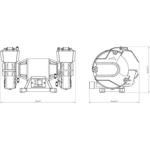 Верстат заточувальний Metabo DSD 200 PLUS 750 Вт (604210000) - фото 3