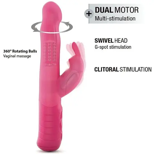 Вибратор-кролик Dorcel Baby Rabbit Magenta 2.0 Магента - фото 4