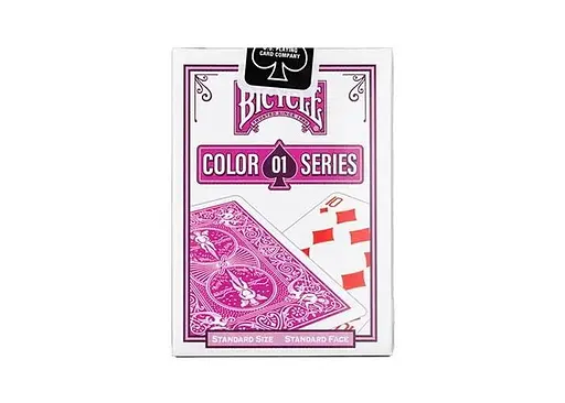 Карти гральні United States Playing Card Company Bicycle Color Series #1 Berry (ВР_КГБКБ) - фото 3