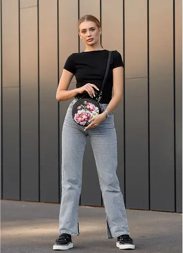 Жіноча сумка Sambag 20х20х10 см 000273042 - фото 4