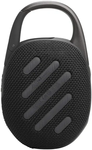 Портативна акустика JBL Clip 5 Black (JBLCLIP5BLK) (6980784) - фото 5