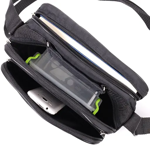 Чоловіча шкіряна сумка FABRA 23х18х13 см sum0026534 - фото 18