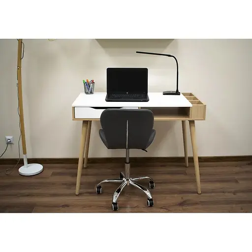 Офисное кресло Leobert Avola серый - фото 10