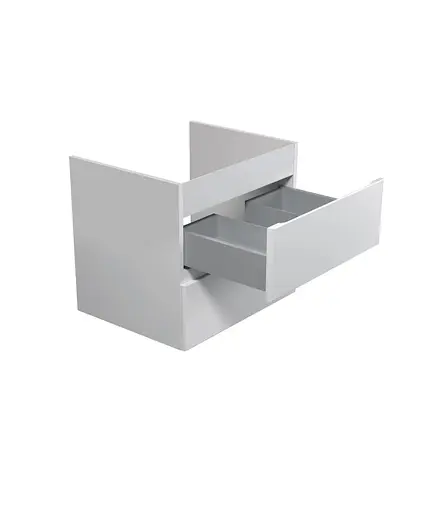 Тумба Мойдодир Unik 60-A під умивальник Білий підвісна Білий - фото 2