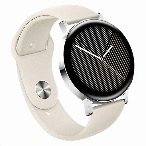 Силиконовый ремешок Hoco WH11 быстросъемный, бежевый 20 мм - фото 2