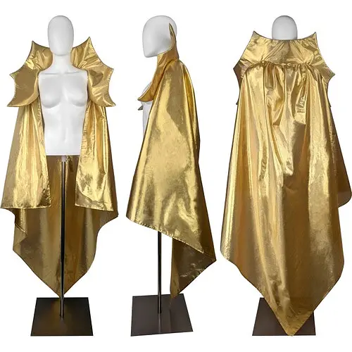 Плащ золотистый - фото 1