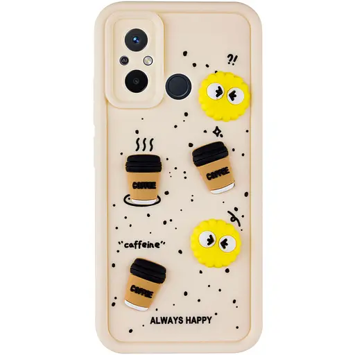 Чехол Epik TPU Toys Case для Xiaomi Redmi 12C/Poco C55 Sand/Always Happy - фото 2