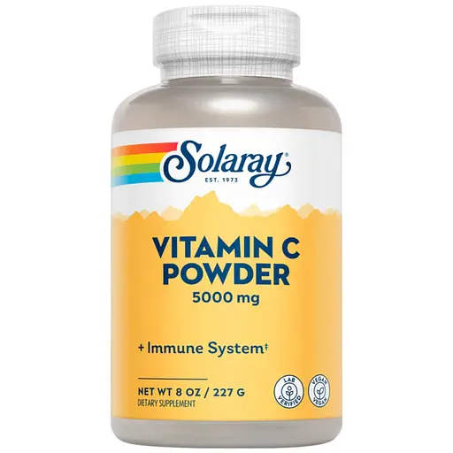 Витамины Solaray Vitamin C Powder 5000 мг 227 г