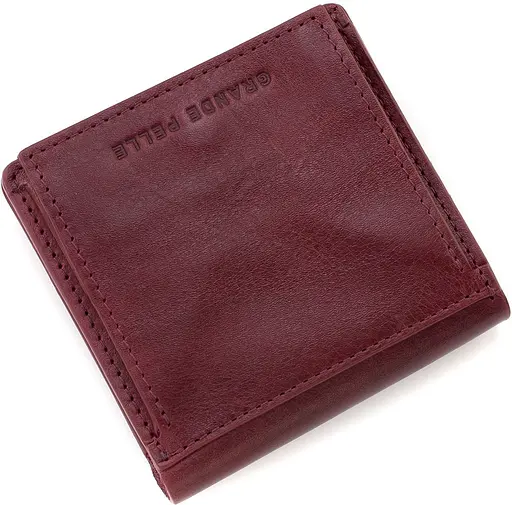 Женский кожаный кошелек Grande Pelle 11.5х11.5х3 см acs0024518 - фото 3