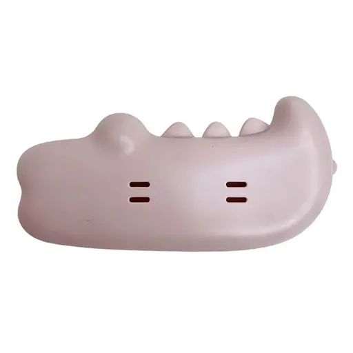 Игрушка-термометр для ванны "Крокодил" MGZ-1107(Pink) - фото 3