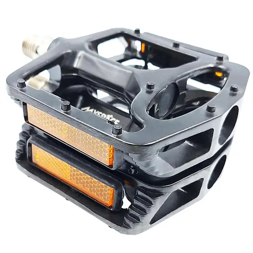 Педали велосипедные алюминиевые Myspace JTB004 на промподшипниках Черный (G0001171)