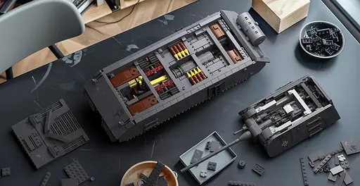 Конструктор Nifeliz Танк Panzer VIII "Maus" (NF10289) - фото 7