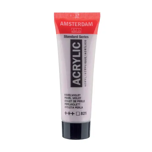 Фарба акрилова AMSTERDAM (821) Фіолетова перламутрова 20 мл Royal Talens [CD] - фото 1