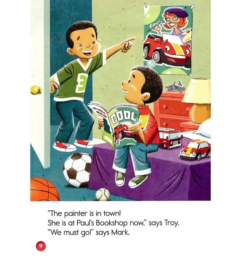 Oxford Phonics World. Level 5. Reader: The Painter is in the Room - фото 4