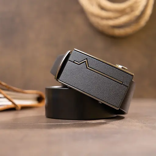 Ремінь шкіряний Vintage чоловічий 115х3,4 см acs0016955 - фото 5