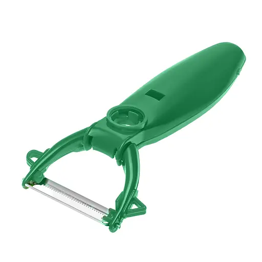 Ніж економка овочечистка для тонкого чищення овочів та фруктів «Принцеса кухні», Kitchette Зелений 84832 - фото 1