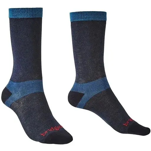 Носки Bridgedale Liner Coolmax Boot 2pr pk Wmn M Navy (1053-710605.445.M)