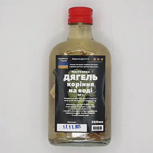 Водна настоянка на корінні дягелю 200 мл - фото 1