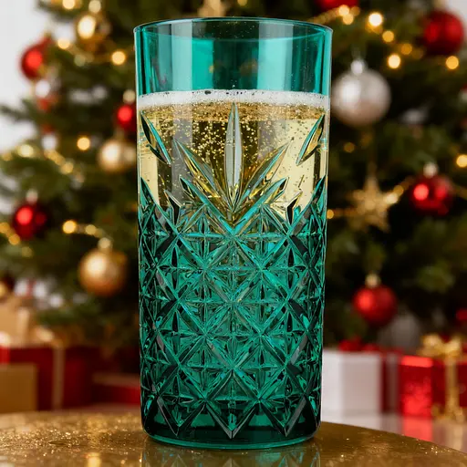 Набір високих склянок для напоїв Pasabahce Timeless 450 мл 4 шт. зелений (52800/Зел)