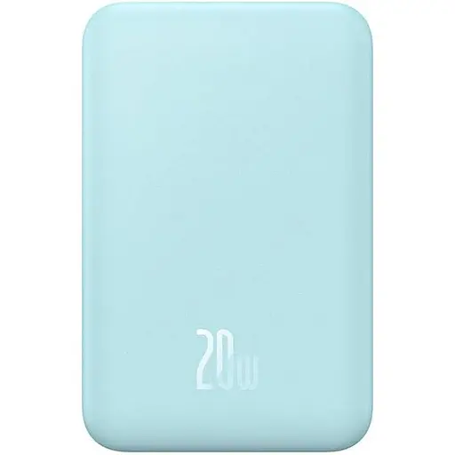 Внешний аккумулятор Baseus Magnetic Bracket Mini 5000mAh 20W Blue P10022107313-00 (117953)