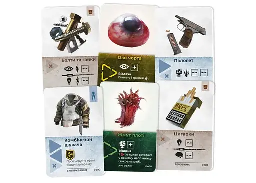 Настольная игра Geekach Games Зона. Тайны Чернобыля (Zona: The Secret of Chernobyl) (укр.) (GKCH096Z) - фото 15