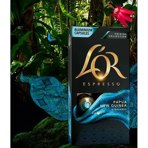 Кофе молотый L'OR Espresso Papua New Guinea капсулы 260 г (5 шт. х 52 г) - фото 6