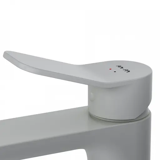 Змішувач для раковини AM.PM білий X-Joy (F85A02133) - фото 6