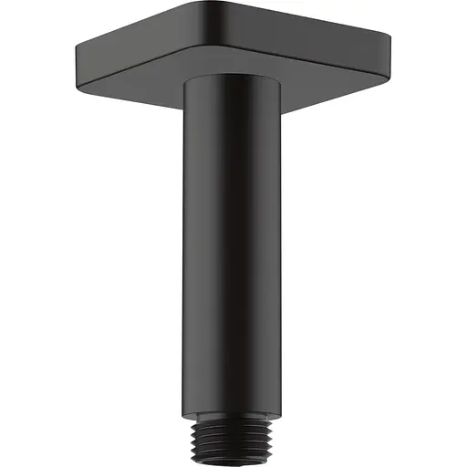 Кронштейн для верхнего душа потолочный Hansgrohe Vernis Shape 100 мм Matt Black 26406670 Черный матовый - фото 1