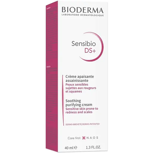 Набор: крем для лица Bioderma Sensibio DS+ Cream 40 мл + мицеллярный лосьон Bioderma Sensibio Н2О 500 мл - фото 3