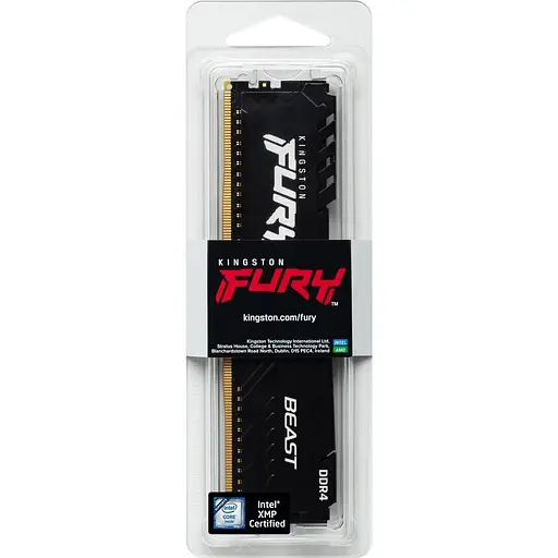 Модуль пам'яті DDR4 Kingston Fury Beast 16GB 3200 MHz Black (KF432C16BB1/16WP) [148743] - фото 5