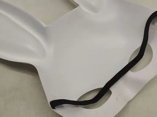 Маска Зая біла - фото 2