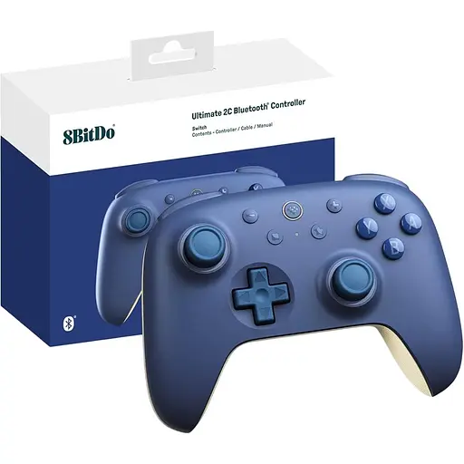Геймпад 8BitDo Ultimate 2C Bluetooth 81NC Dark Blue Edition [151321] - фото 2