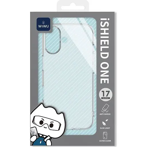 Чохол WIWU Clear Series ZCC-108 для Apple iPhone 17 Transparent [145653] - фото 4
